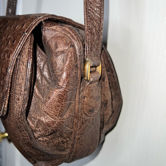 Vintage Gucci Ostrich Crossbody - Picture 12 of 16